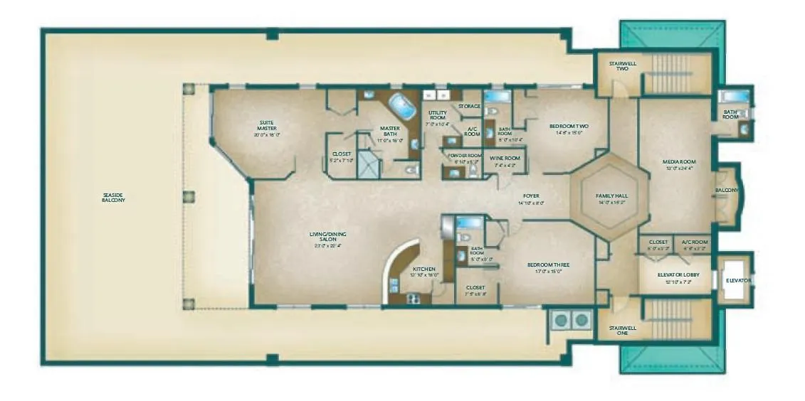 הוילה Dog City Luxury Penthouse At Sea Breeze #9 איי קיימן